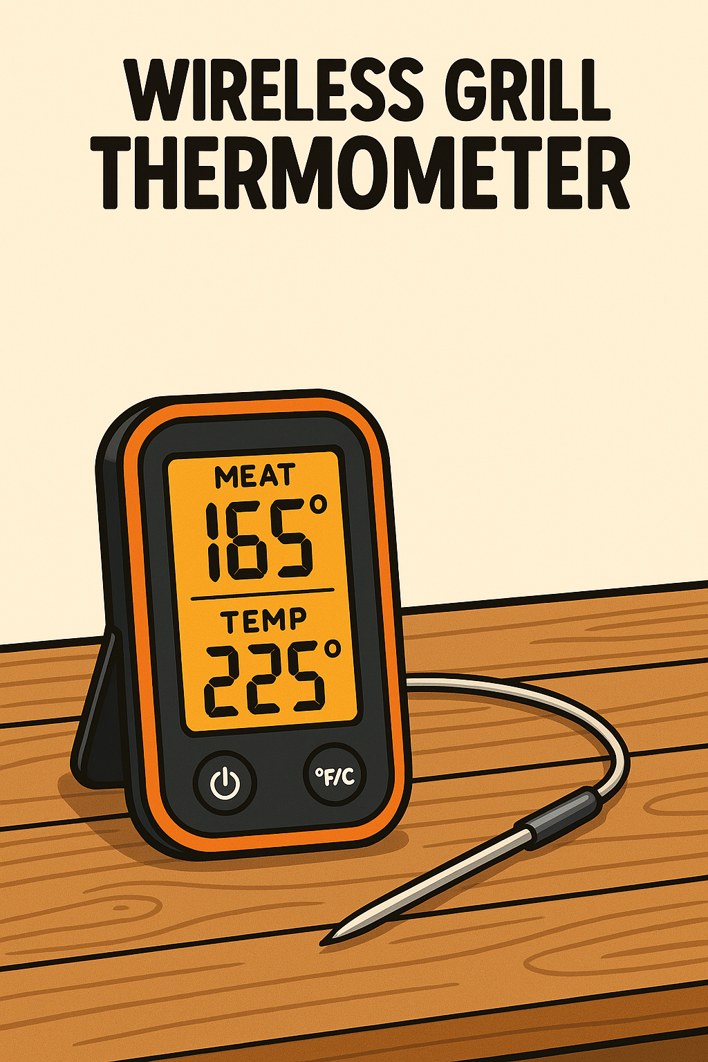 Ad: grill thermometer
